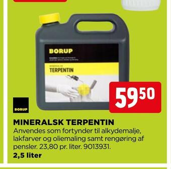 jem & fix Mineralsk terpentin tilbud