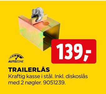 jem & fix Trailerlås tilbud