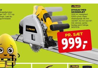 jem & fix Dyksav med skinnesæt tilbud