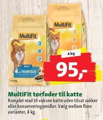 Maxi Zoo Multifit tørfoder til katte tilbud