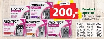 Maxi Zoo Frontect spot-on tilbud