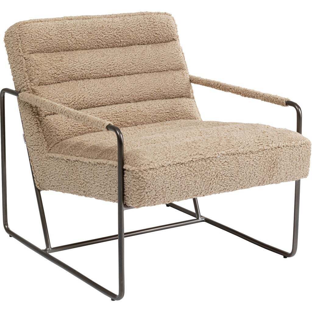 Kare Figero lænestol, beige tilbud