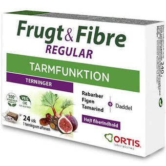 Frugt & fibre, 24 terninger tarmfunksjon