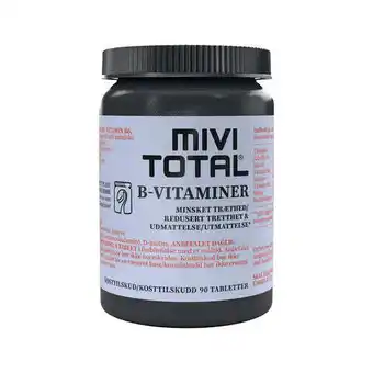 Mivitotal b-vitamin 90 kaps