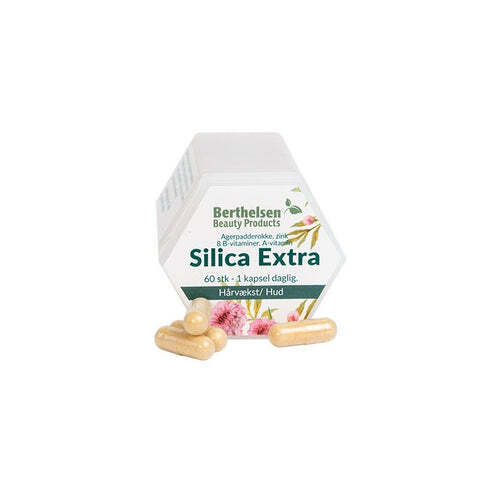 Helsemin Berthelsen, silica extra berthelsen, 60 kap tilbud