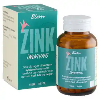 Biorto zink immune 90 kap