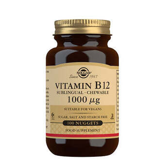 Solgar b12 vitamin - 1000 ug methylcobalamin - 30 tabl.
