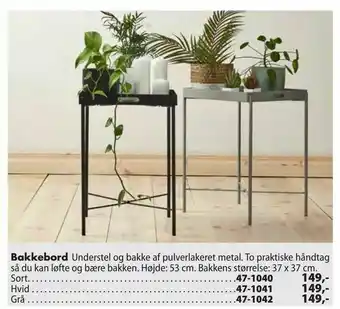 Bakkebord