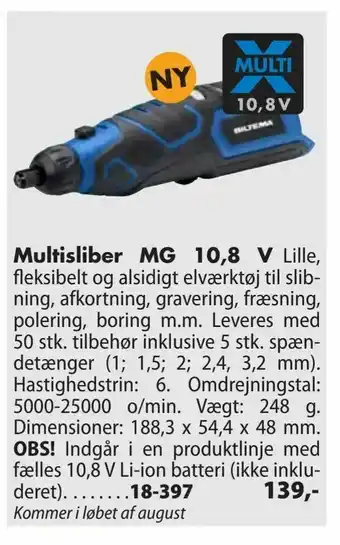 Multisliber MG 10,8 V