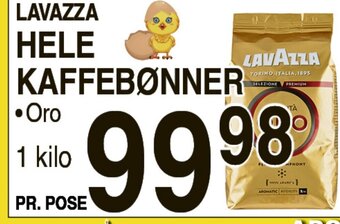 ABC Lavpris Lavazza Hele Kaffebønner tilbud