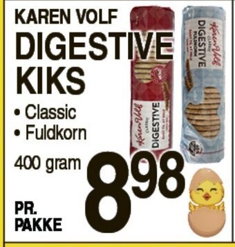 ABC Lavpris Karen Volf Digestive Kiks tilbud