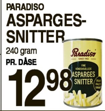 ABC Lavpris Paradiso Aspargessnitter tilbud