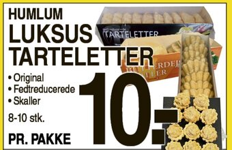 ABC Lavpris Humlum Luksus Tarteletter tilbud