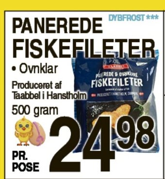 ABC Lavpris Panerede Fiskefileter tilbud