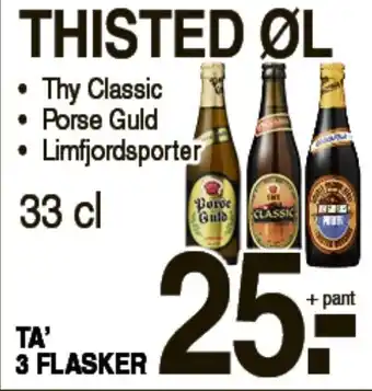 ABC Lavpris Thisted Øl tilbud