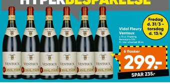 Bilka Vidal Fleury Ventoux tilbud