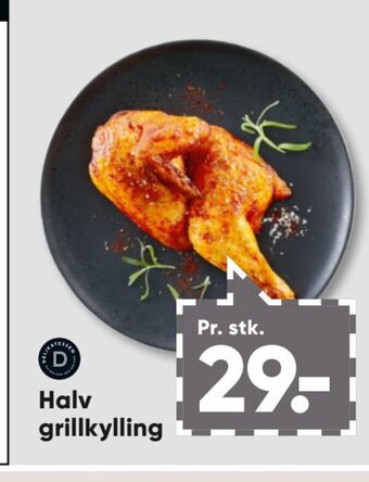 Bilka Halv Grillkylling tilbud