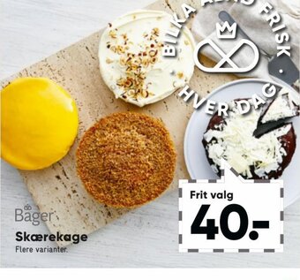 Bilka Bager Skærekage tilbud