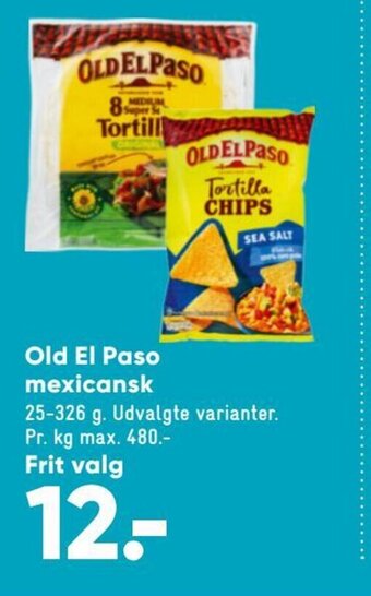 Bilka Old El Paso Mexicansk tilbud