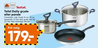 Bilka Tefal Daily Gryde eller Pande tilbud