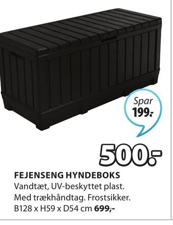 JYSK Fejenseng Hyndeboks tilbud