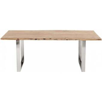 Kare Harmony spisebord, krom stel 160x80 tilbud