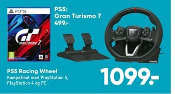Bilka PS5 Racing Wheel tilbud