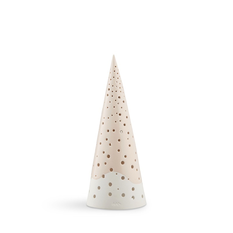 Kop & Kande Kähler nobili fyrfadsstage juletræ nude 25,5 cm tilbud