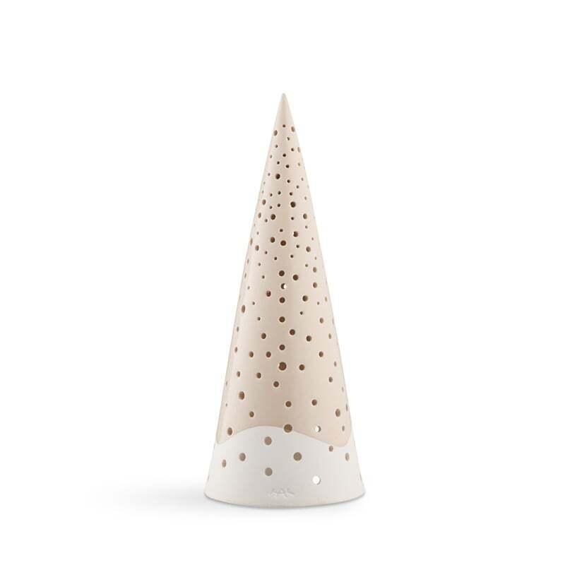 Kop & Kande Kähler nobili fyrfadsstage juletræ nude 30 cm tilbud