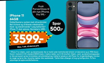 Bilka Iphone 11 64Gb tilbud
