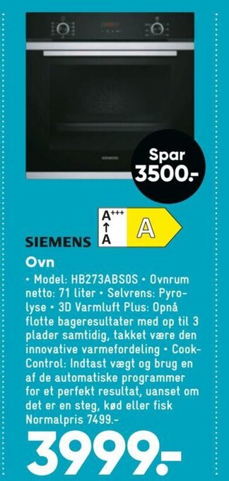 Bilka Ovn tilbud