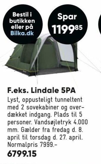 F.eks. Lindale 5PA