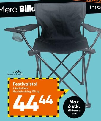 Bilka Festivalstol tilbud