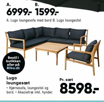 Bilka Lugo Loungesæt tilbud