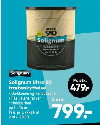 Bilka Solignum Ultra 90 Træbeskyttelse tilbud