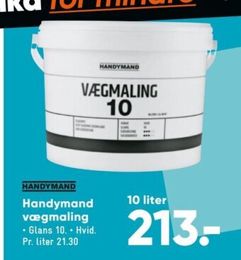 Bilka Handymand Vægmaling tilbud
