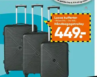 Bilka Lucca Kufferter tilbud