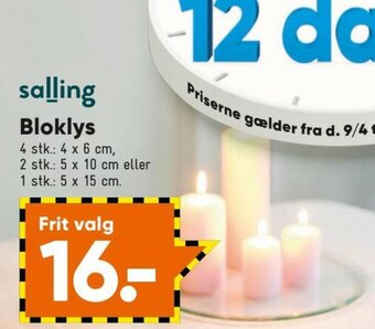 Bilka Bloklys tilbud