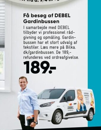 Bilka Få Besøg af Debel Gardinbussen tilbud