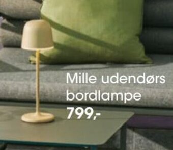 Bilka Mille Udendørs Bordlampe tilbud