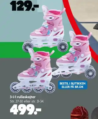 Fætter BR 3-i-1 rulleskøjter tilbud