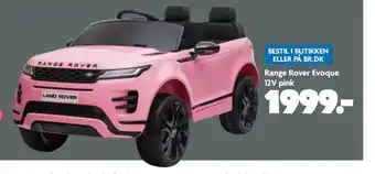 Range rover evoque 12v pink