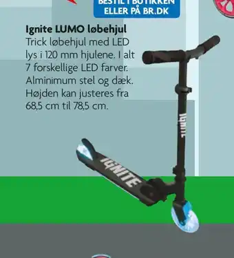Fætter BR Ignite lumo løbehjul tilbud