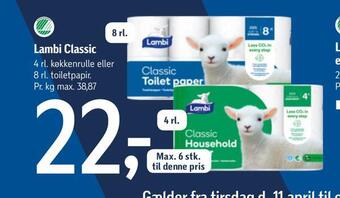 Føtex Lambi classic tilbud