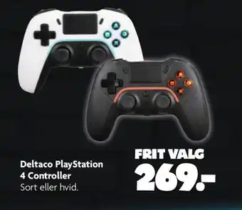 Fætter BR Deltaco playstation 4 controller tilbud