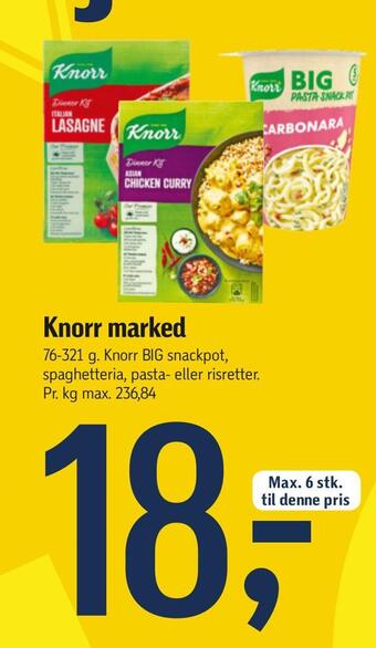 Føtex Knorr marked tilbud