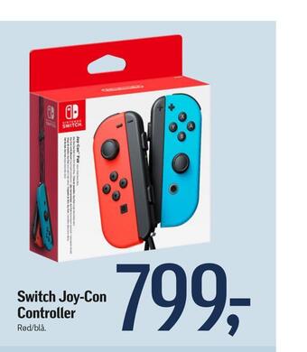 Føtex Switch joy-con controller tilbud