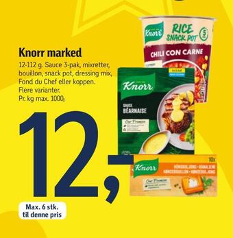 Føtex Knorr marked tilbud