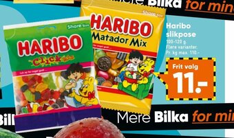 Bilka Haribo Slikpose tilbud