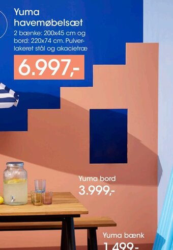 Bilka Yuma Havemøbelsæt tilbud